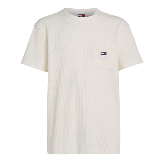 Tommy Hilfiger Ανδρική κοντομάνικη μπλούζα Reg Waffle S/S Pocket Tee